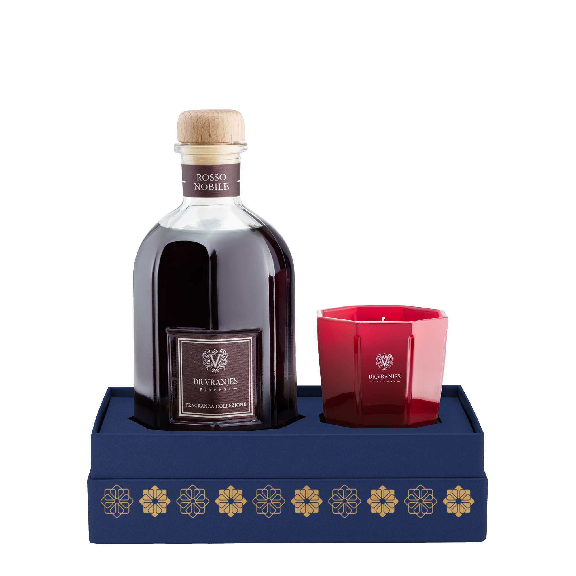 Gift Box Rosso Nobile Diffusor 250 ml + Candle 80 ml