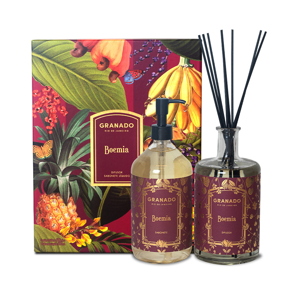 Boemia Home Diffuser & Liquid Soap Set 2 x 500 ml