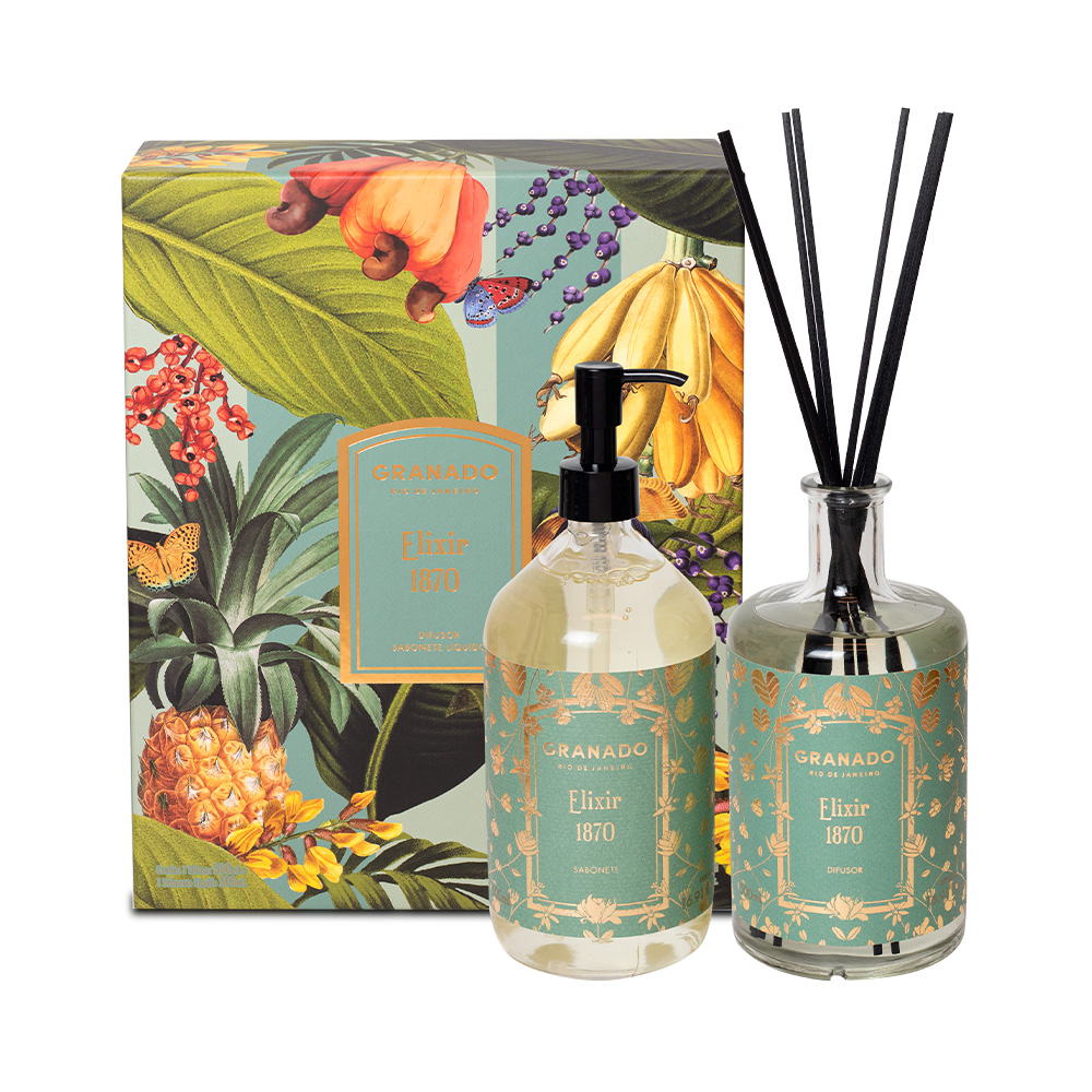 Elixir 1870 Home Diffuser & Liquid Soap Set 2 x 500 ml