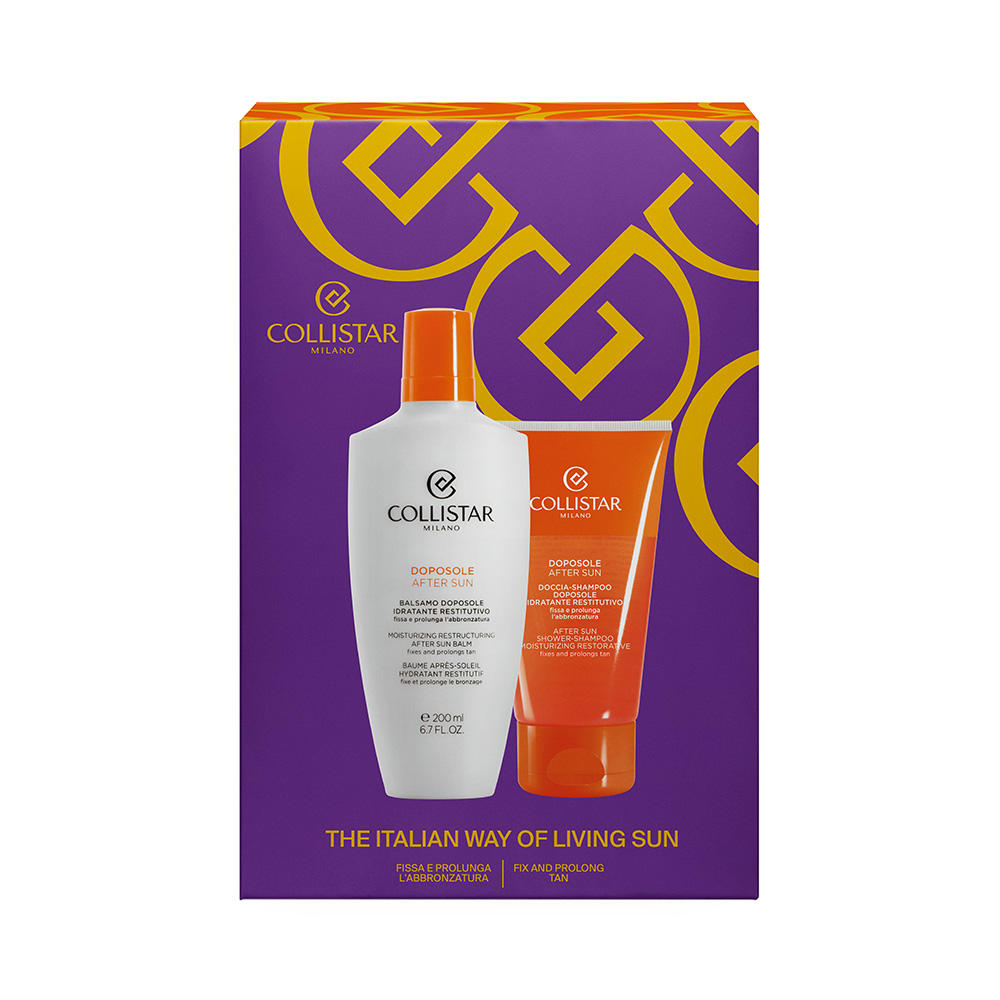 Set Sun Repairing After Sun Balm + After Sun Shower Shampoo 200 +150 ml